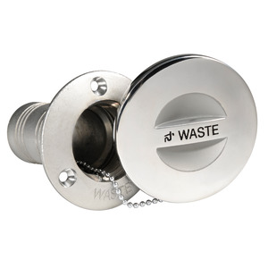 Bouchon WASTE AISI316 moulé poli 38mm 84,5mm